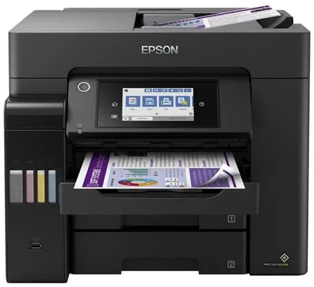 Epson EcoTank ET-5850 All-in-One bläckstråleskrivare multifunktion med fax - färg - bläck